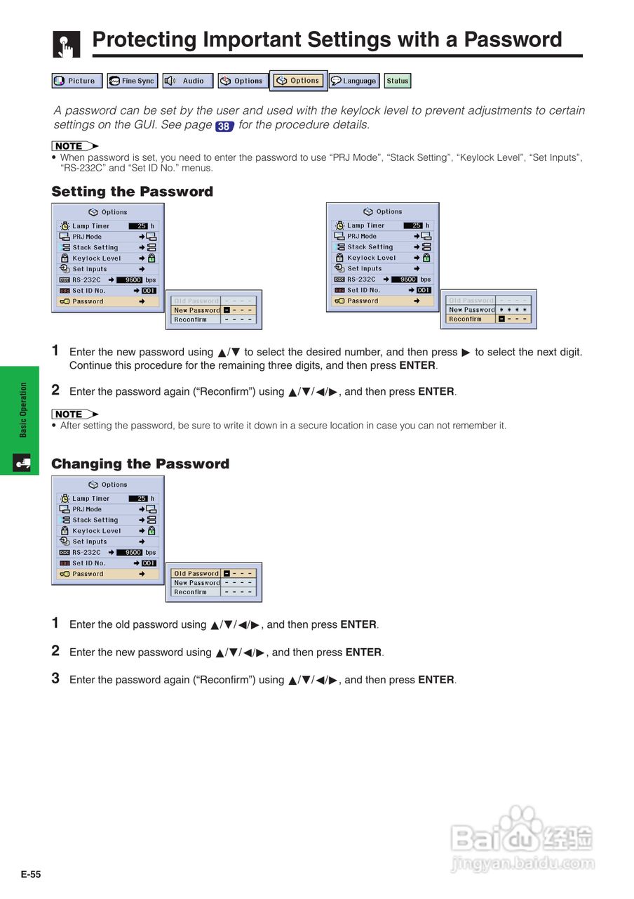 夏普XG-P25XE投影机使用说明书:[6]