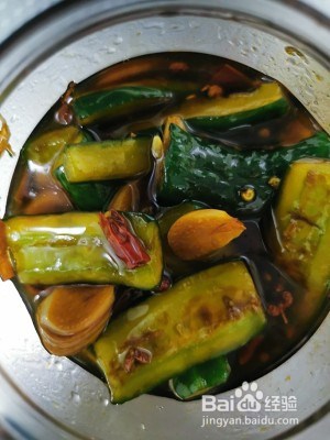 喝粥小菜———酱黄瓜的做法