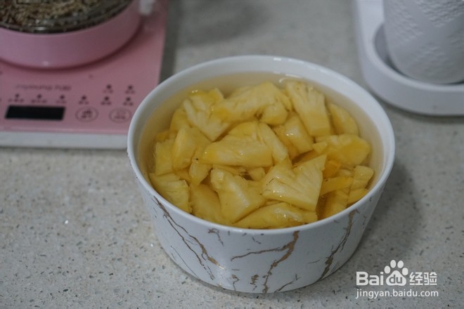 好喝的菠萝藜麦糖水