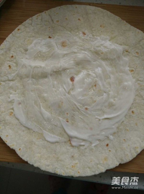 懒人版早餐-鸡肉卷