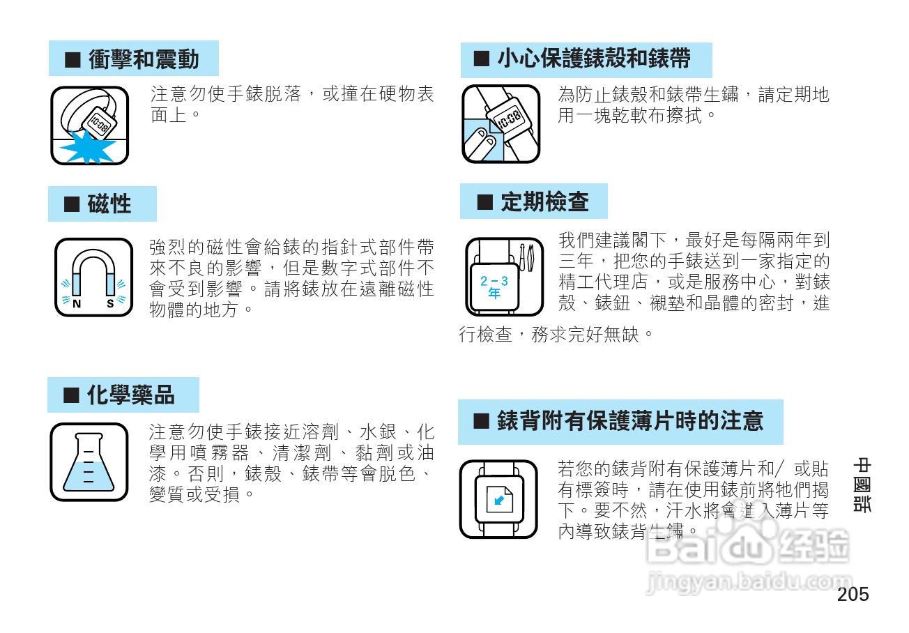 精工H024型 （指针液晶双显示石英机芯）手表说明书:[3]