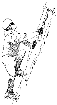 教你攀冰上坡下坡的各个技术