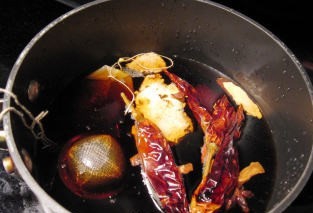 茶叶卤水豆腐制作的步骤