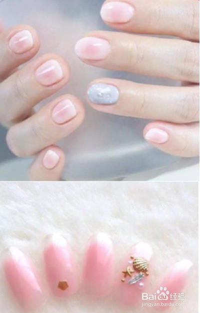 贝壳美甲步骤分享