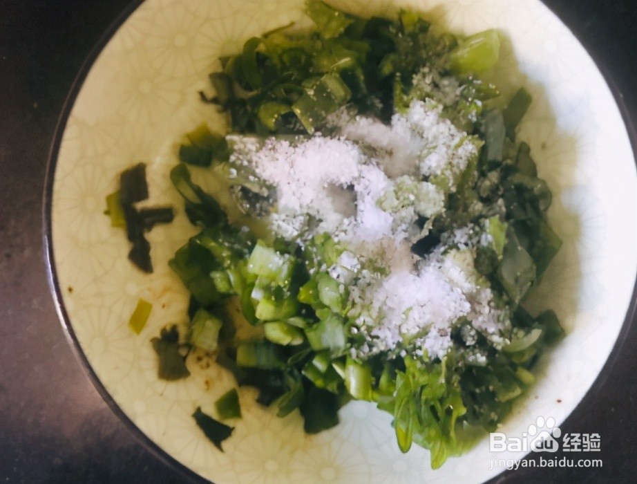 家庭自制葱花烙饼