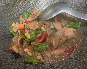 很嫩但是没有任何腥味的炒猪肝