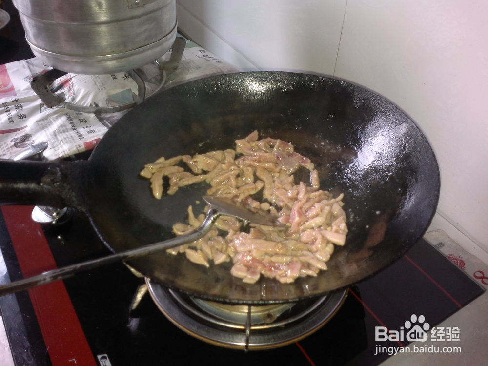 如何煸炒制肉丝
