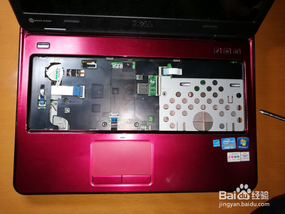 戴尔Dell笔记本电脑 CPU风扇清灰超详细教程