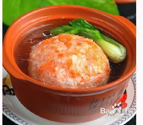家常清炖蟹粉狮子头的做法