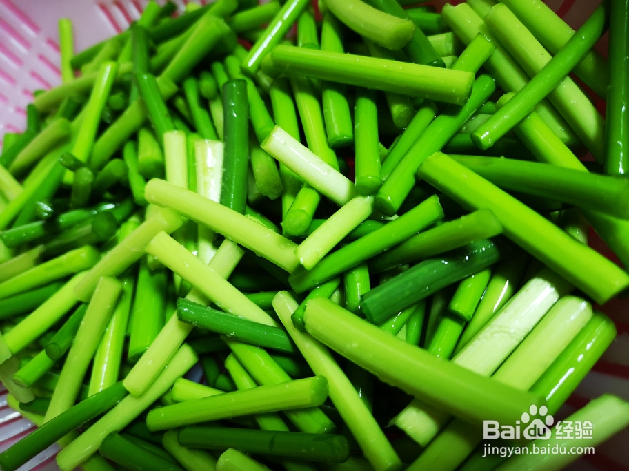 一学就会的蒜苔肉丝