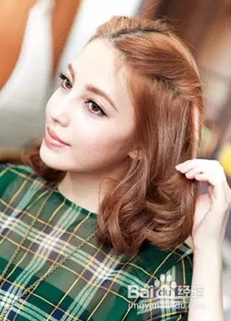 中短发这样打理,欧美明星范十足~