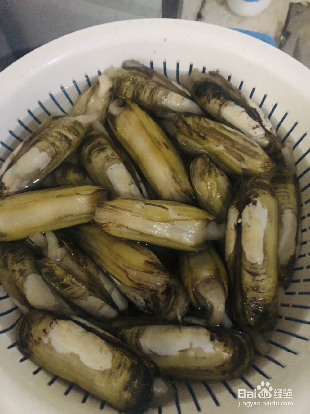 便宜好吃的葱姜炒蛏子