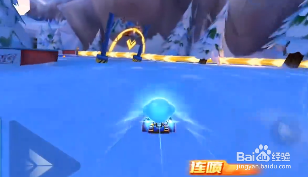 跑跑卡丁车L1驾照下坡漂移怎么过