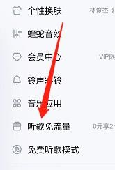 酷狗音乐如何查看听歌免流量