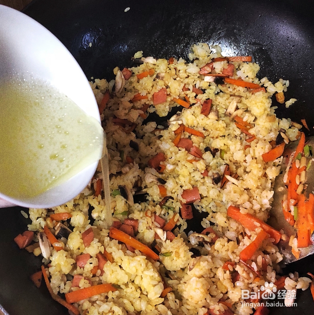 吃不过瘾的蒜香咖喱炒饭