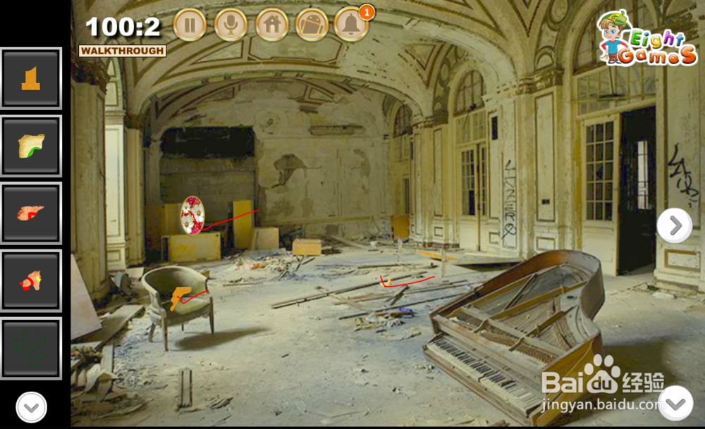 《逃出老旧别墅》小游戏攻略（六）