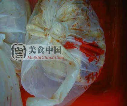 韩国辣白菜的制作方法