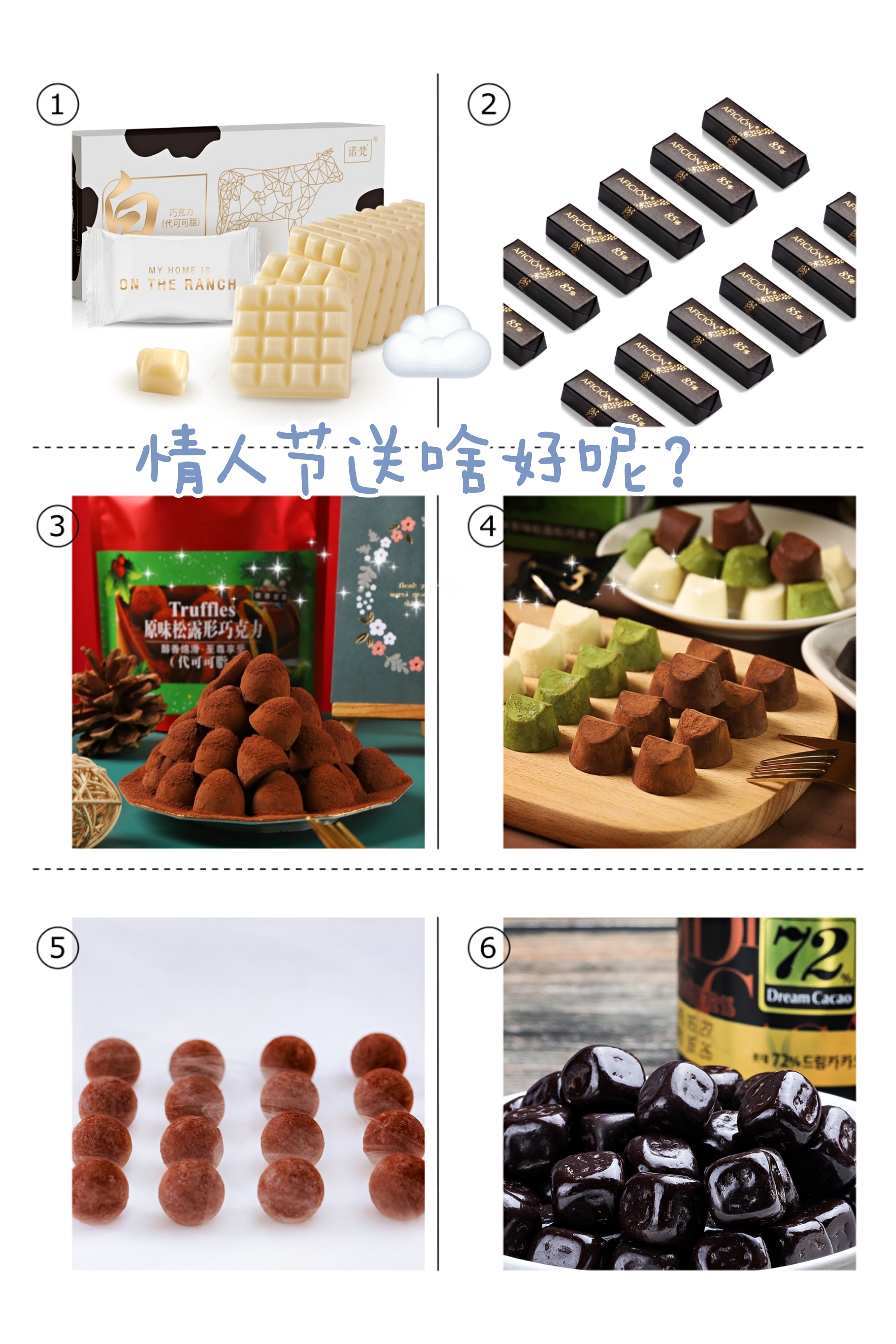情人节送什么?必不可少的必须是巧克力
