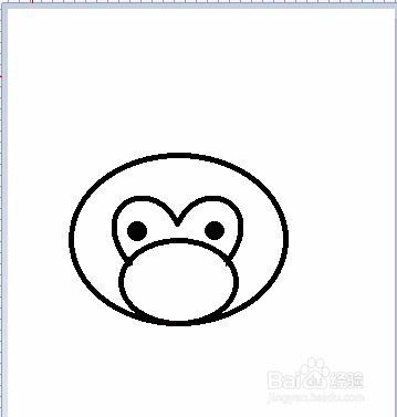如何快速画卡通猴子