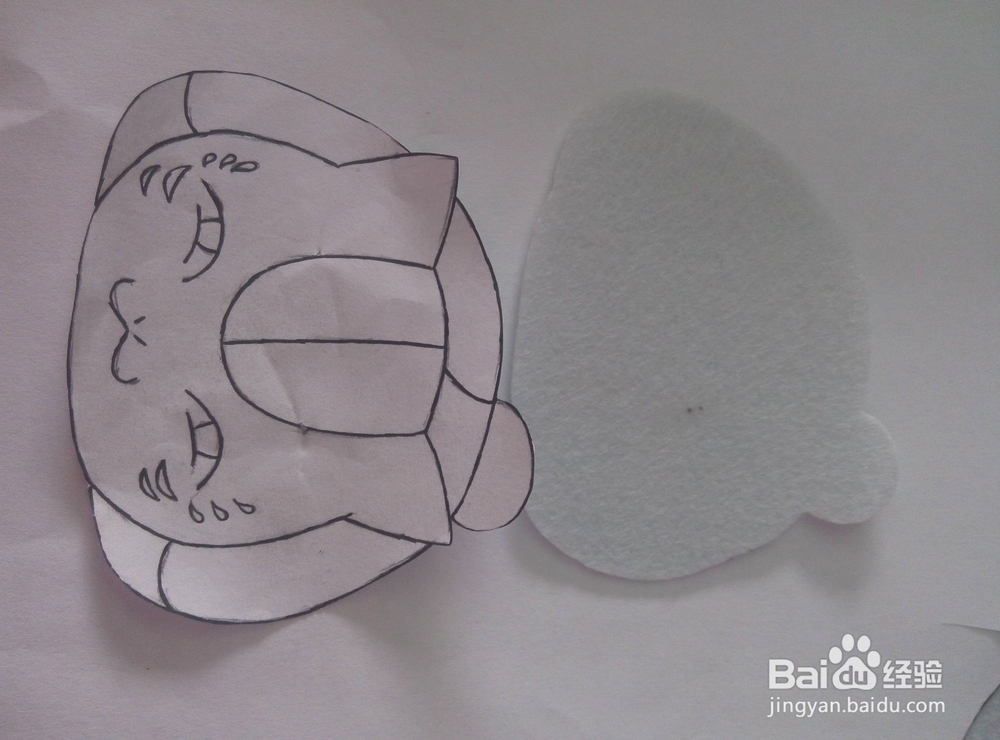 不织布夏目友人帐猫咪老师书签