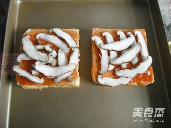 吐司牛排香菇披萨