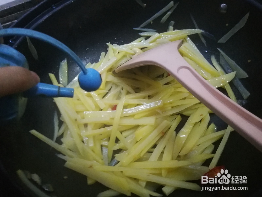 教你做简单开胃的醋溜土豆丝