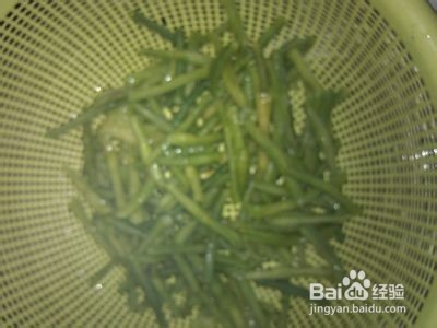 长豆角炒西红柿