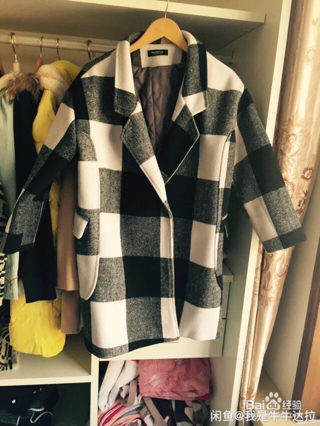 黑白格子大衣如何搭配好看