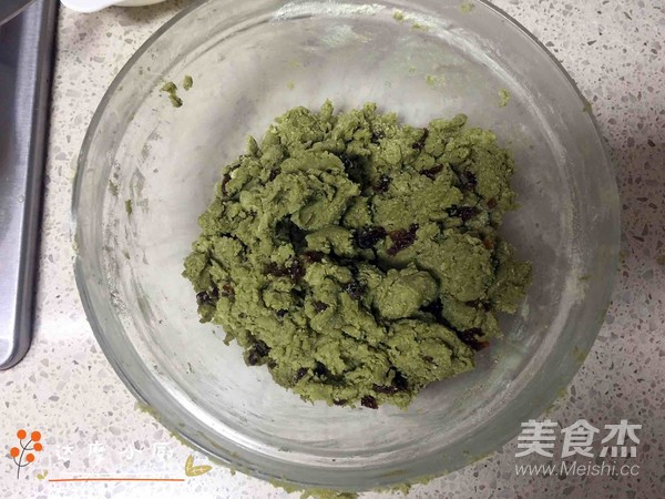 葡萄干抹茶饼干