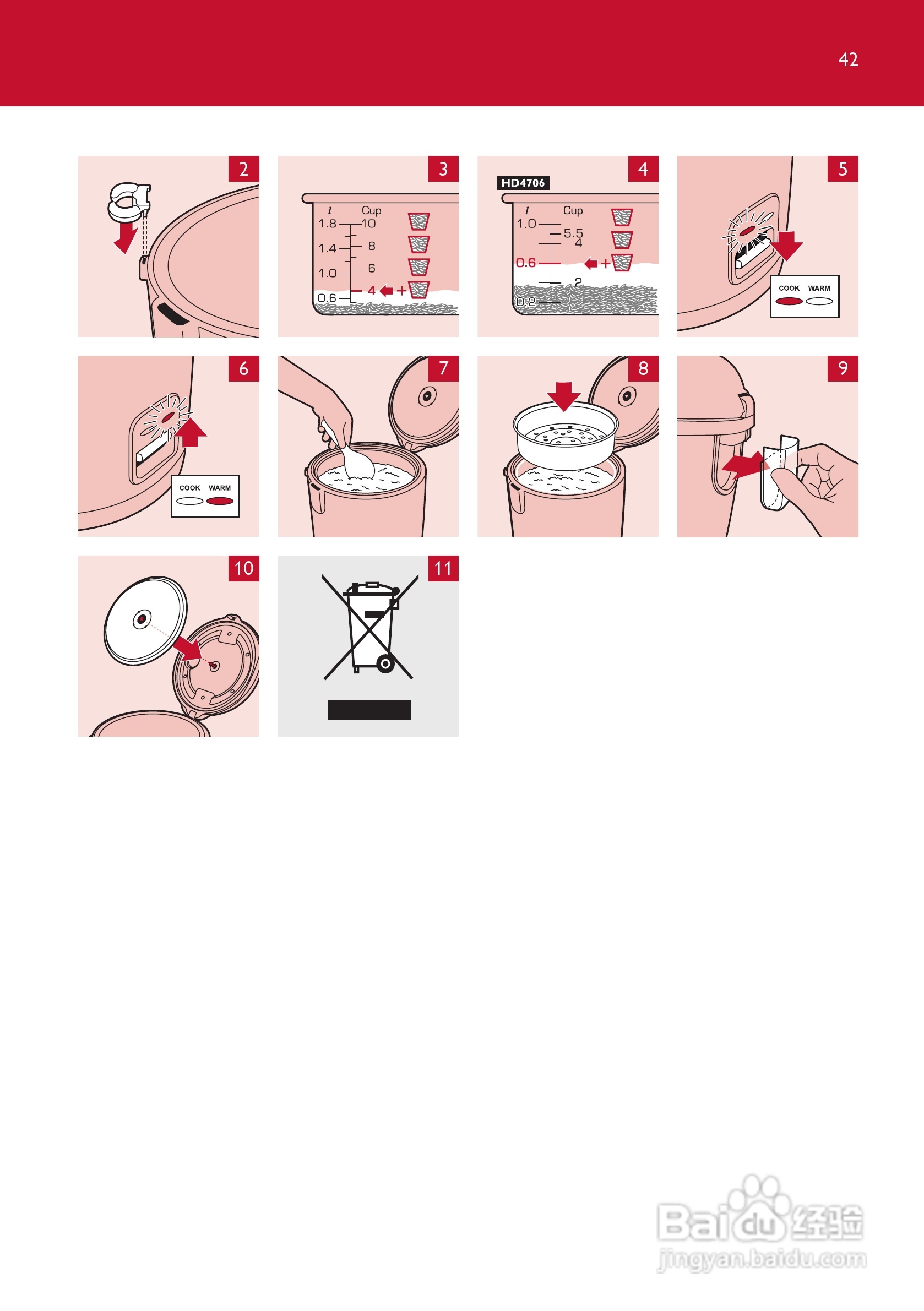 philips HD4706电饭锅说明书:[3]