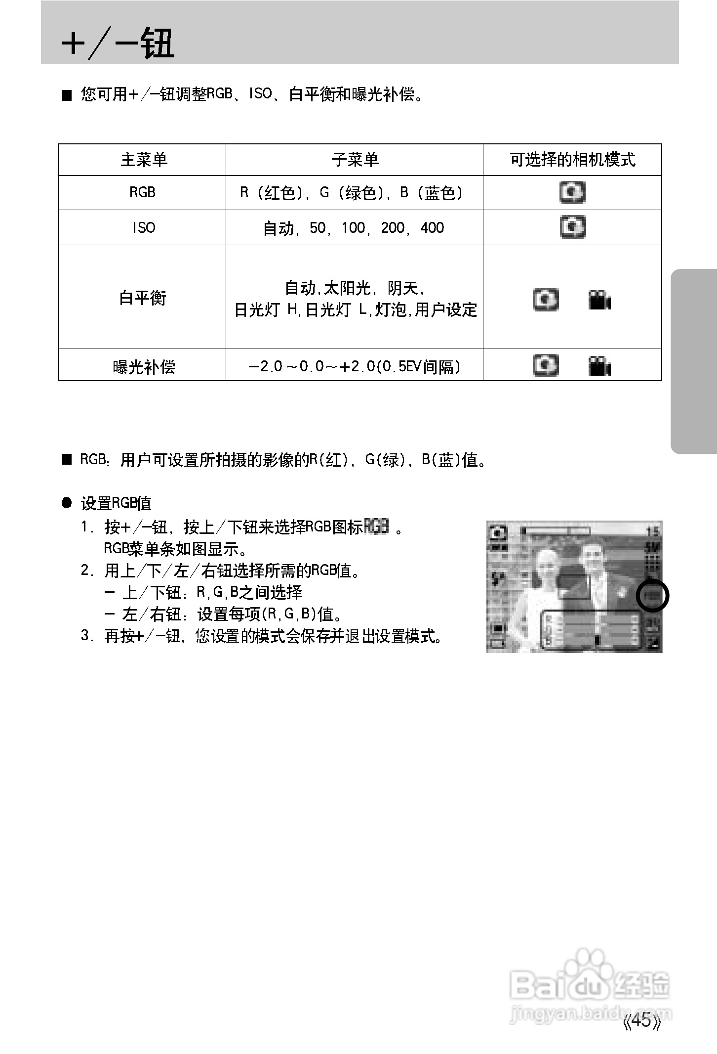 三星A502数码相机使用说明书:[5]