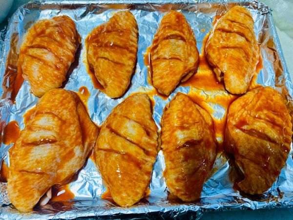 蜂蜜奥尔良烤翅中