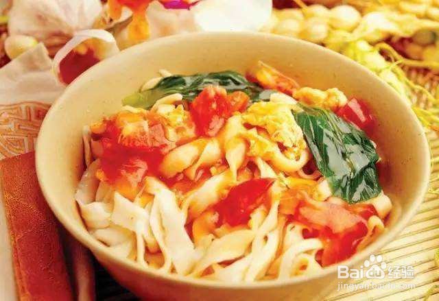 西红柿鸡蛋刀削面