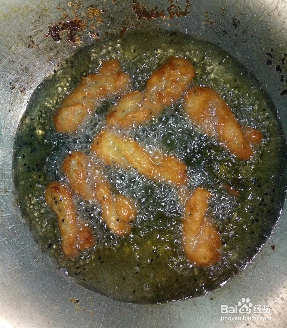 酥脆可口的小麻花