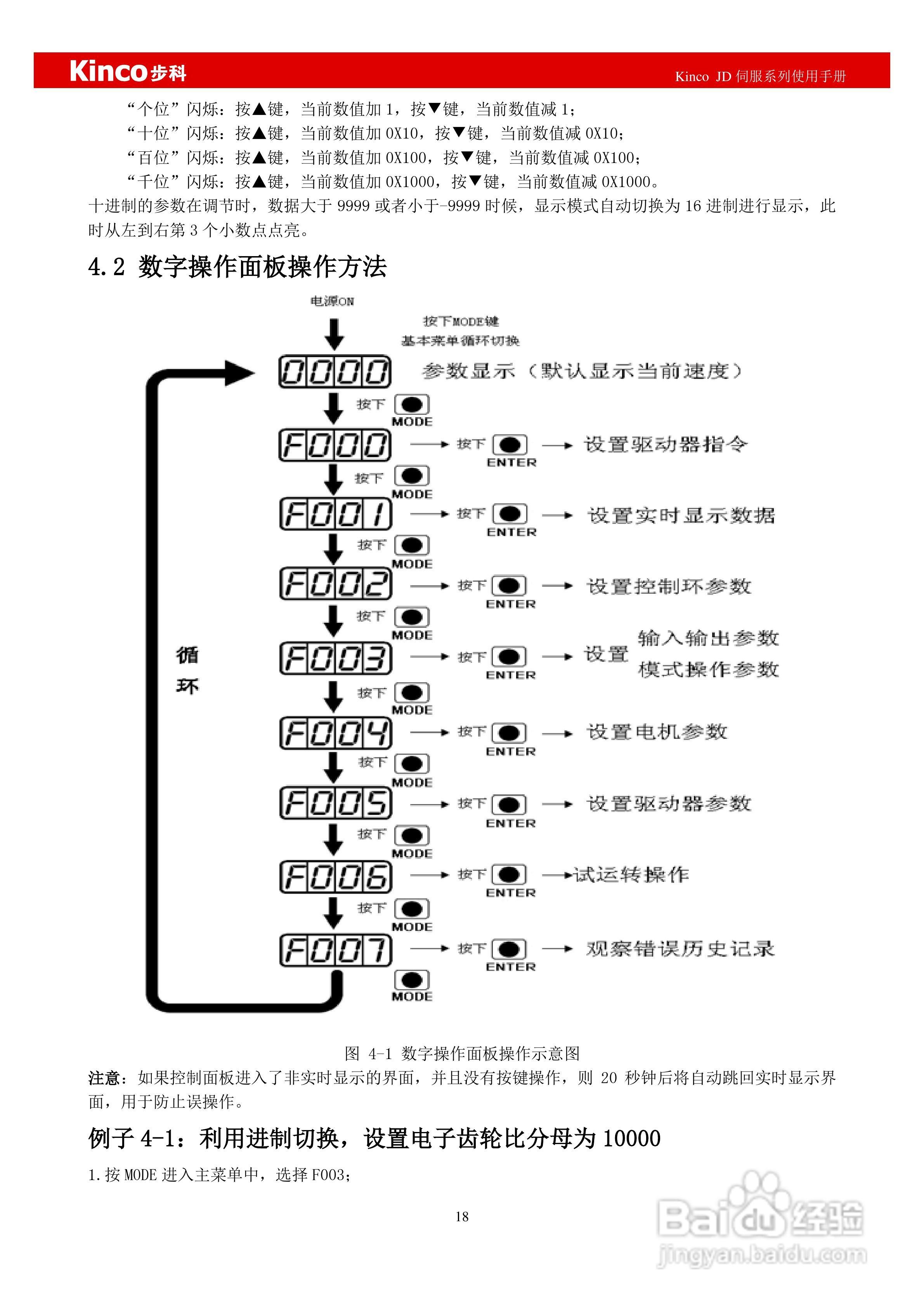 步科JD660交流伺服系统使用手册:[2]