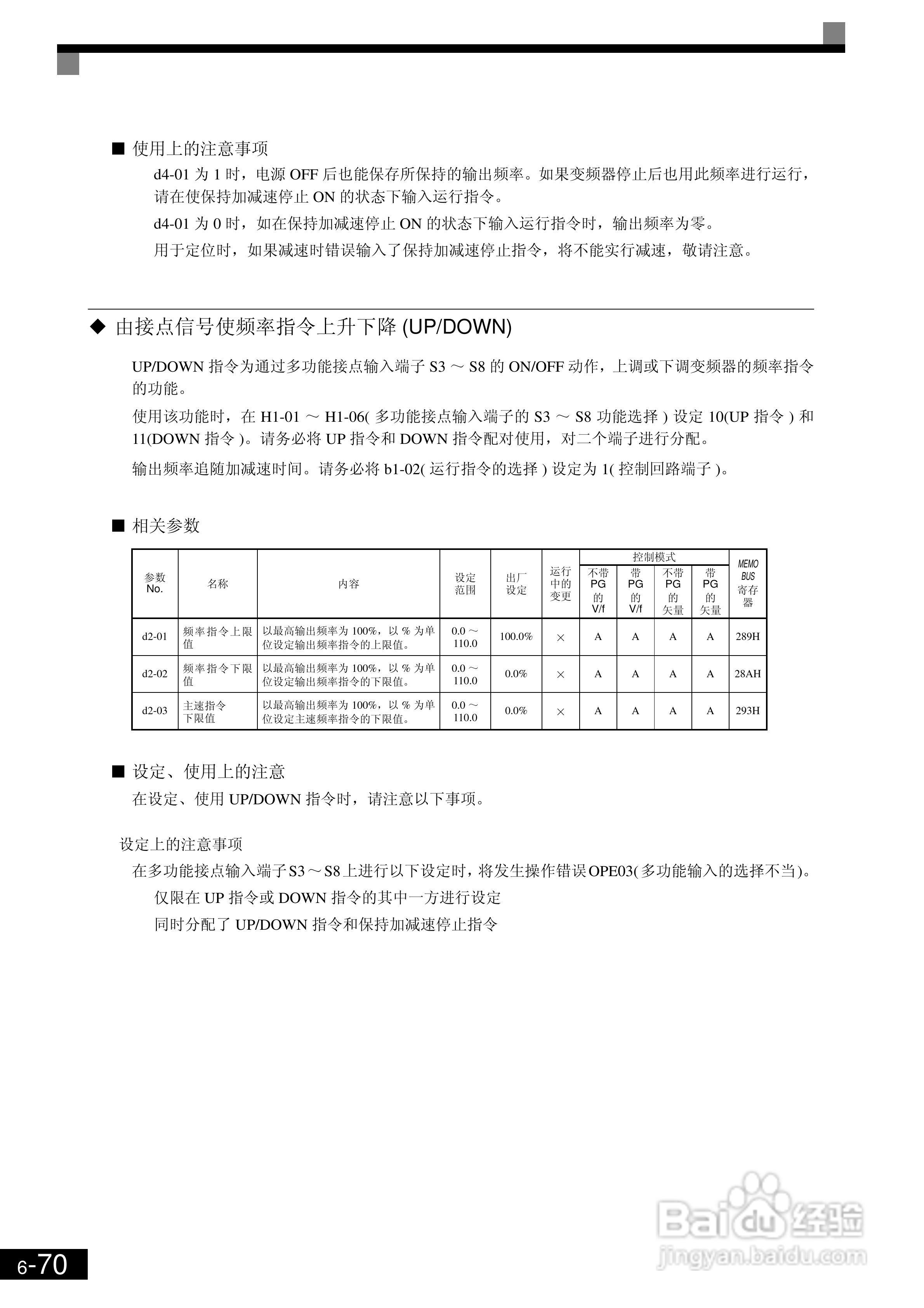 欧姆龙3G3RV-B430K-ZV1变频器说明书:[27]