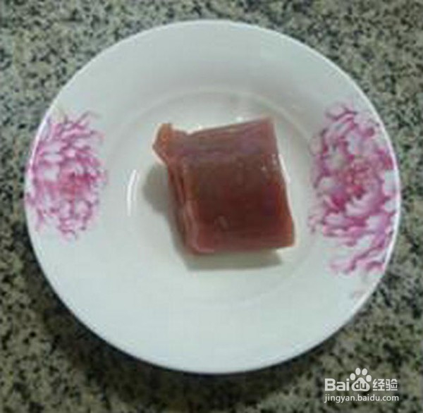 里脊肉青菜里糯米粿