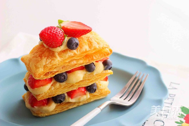 卡仕达拿破仑酥