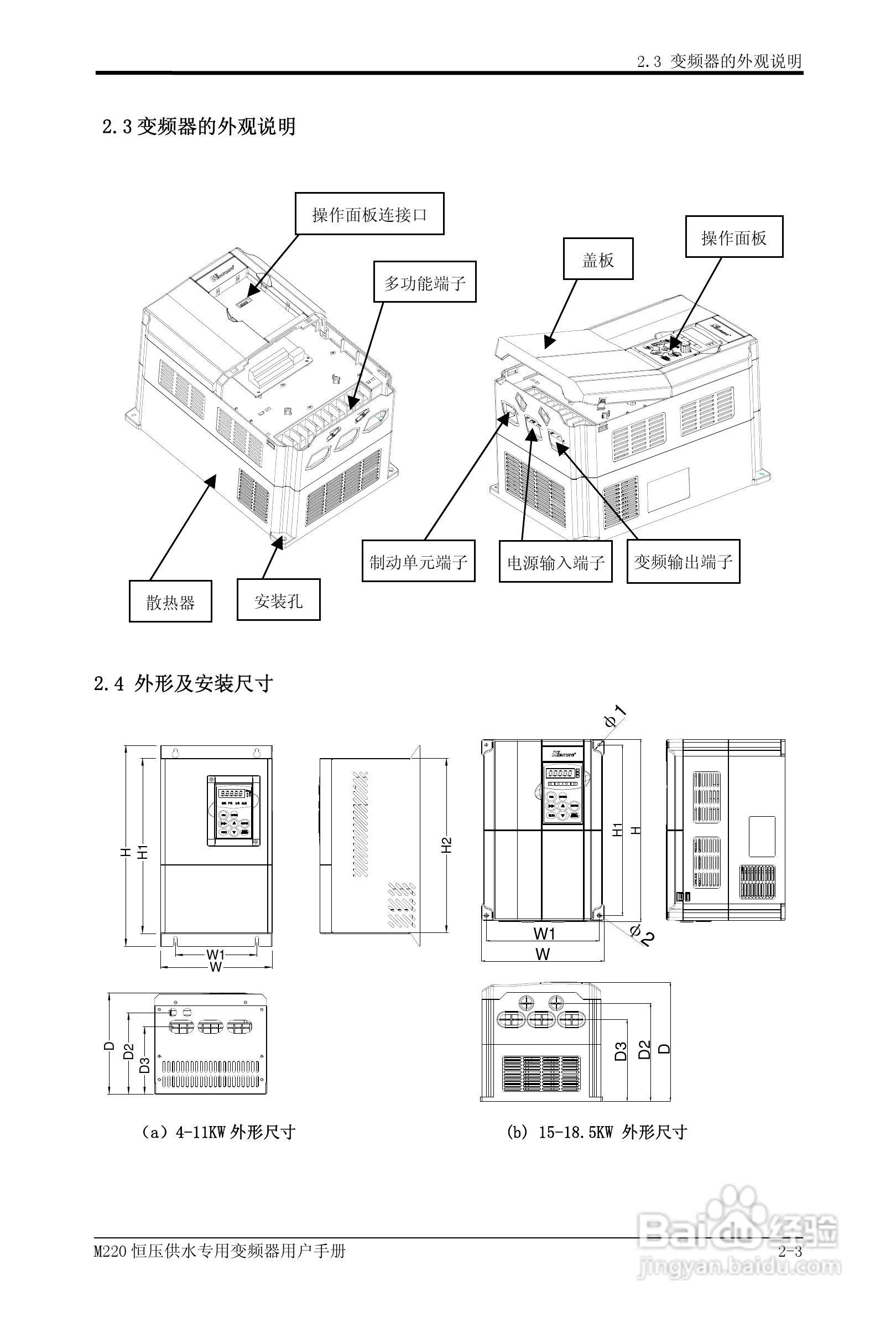 易驱M220-4T0930FPVER0M00变频器使用说明书:[2]