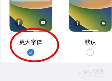iPhone14如何设置放大的显示
