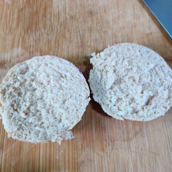 低脂高颜值开放式三明治