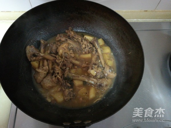 鸡骨炖土豆山药