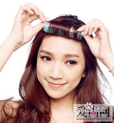 2012最新盘发发型给头发编出“发饰”