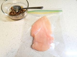 黑椒蒜香鸡胸肉