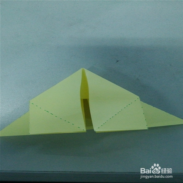 心形折纸书签的制作