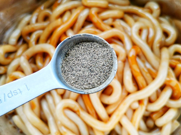 青椒火腿土豆粉