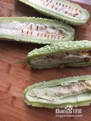 食补养生凉拌苦瓜的做法