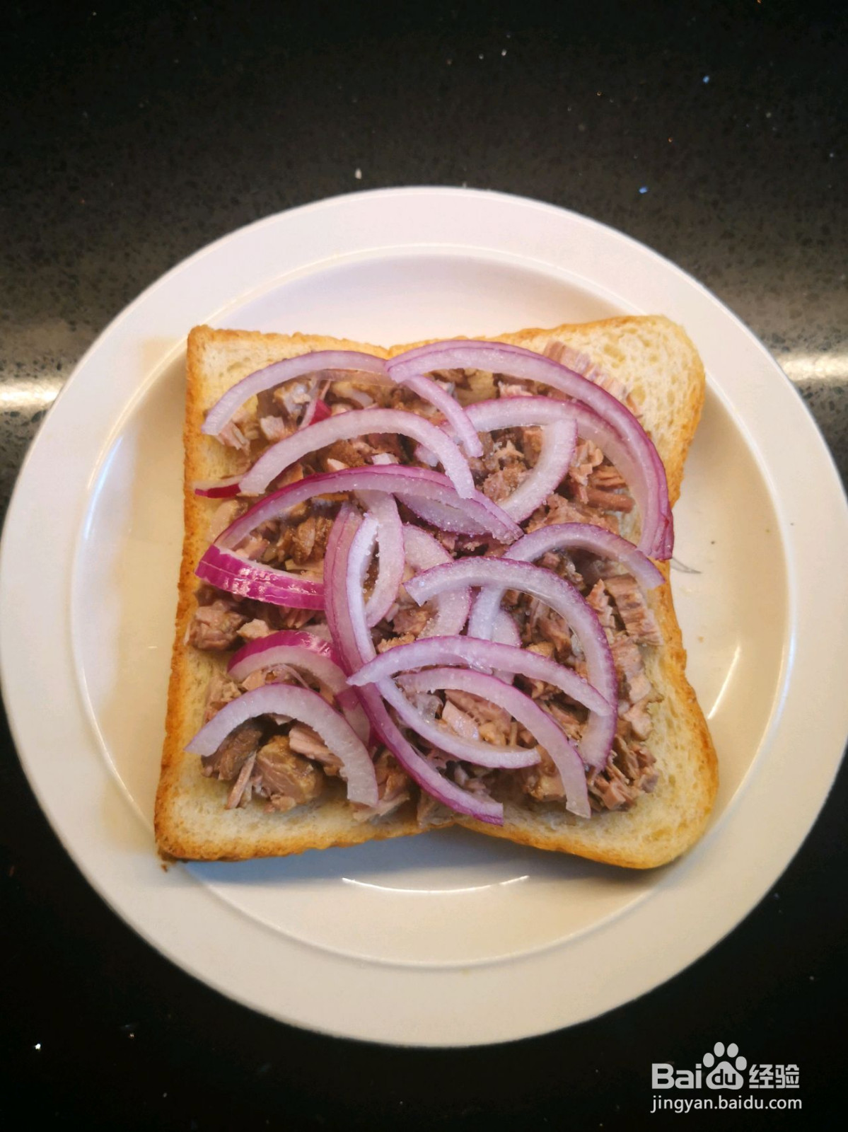 自制低脂卤肉三明治的做法