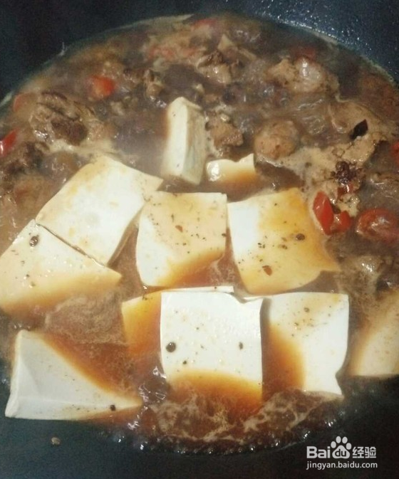 排骨炖豆腐的做法