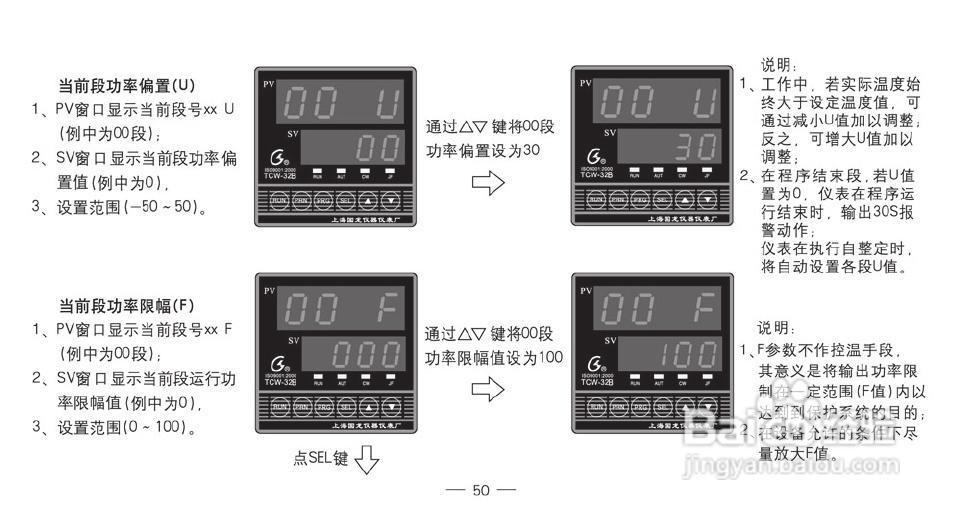 TCW-32B智能化数显温控仪使用说明书:[5]